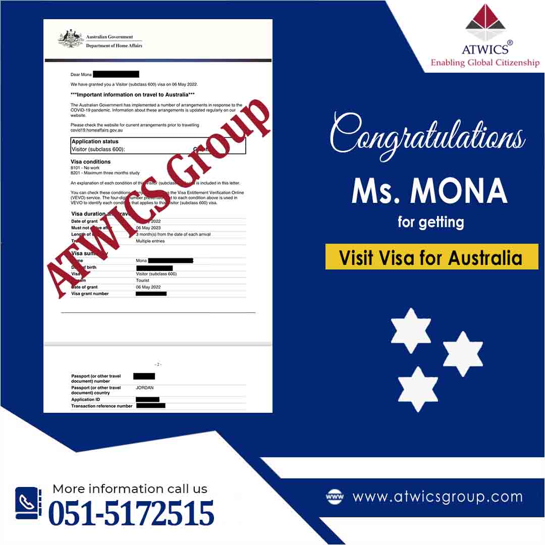 Australia Visit Visa