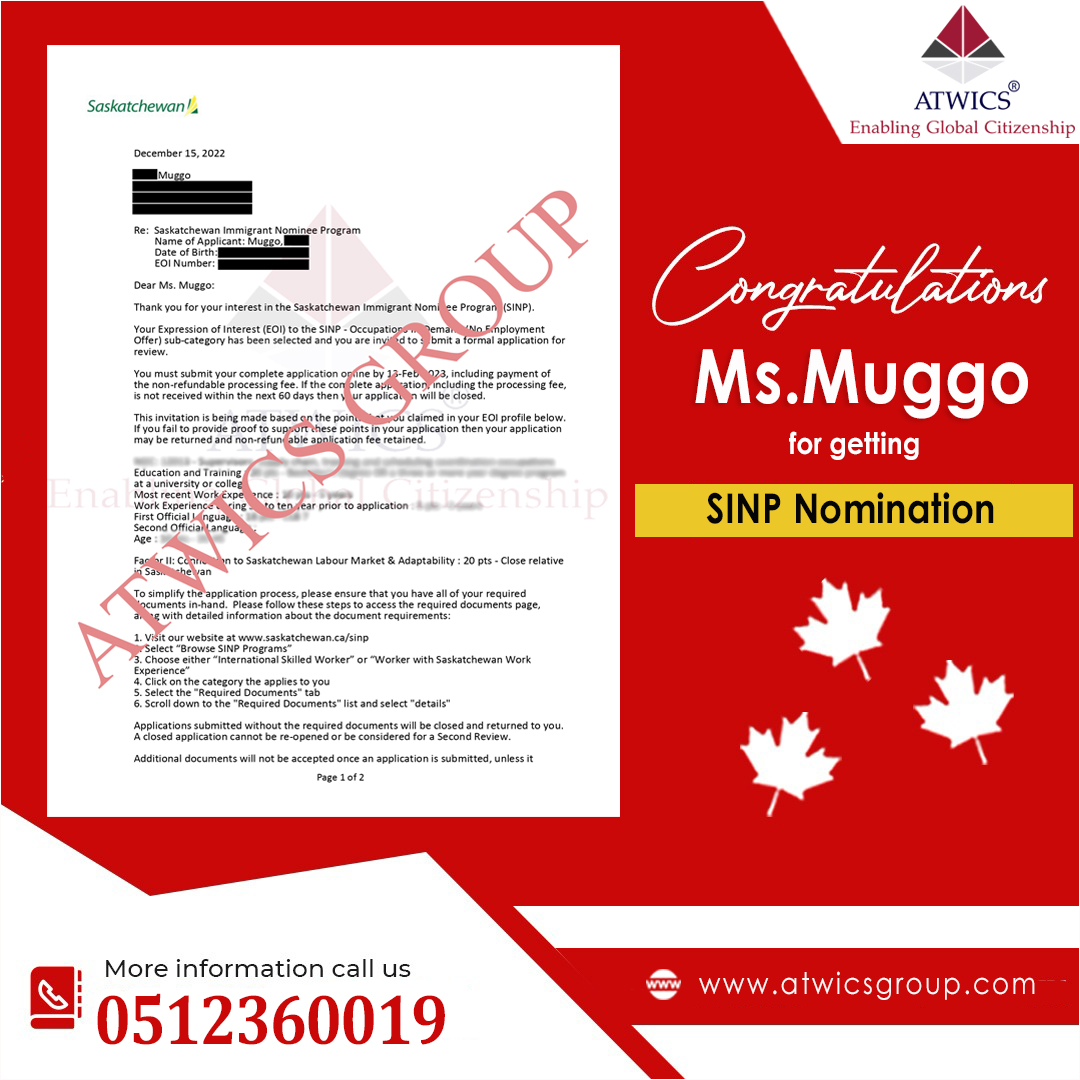 ISB Ms Irum Muggo Nomination