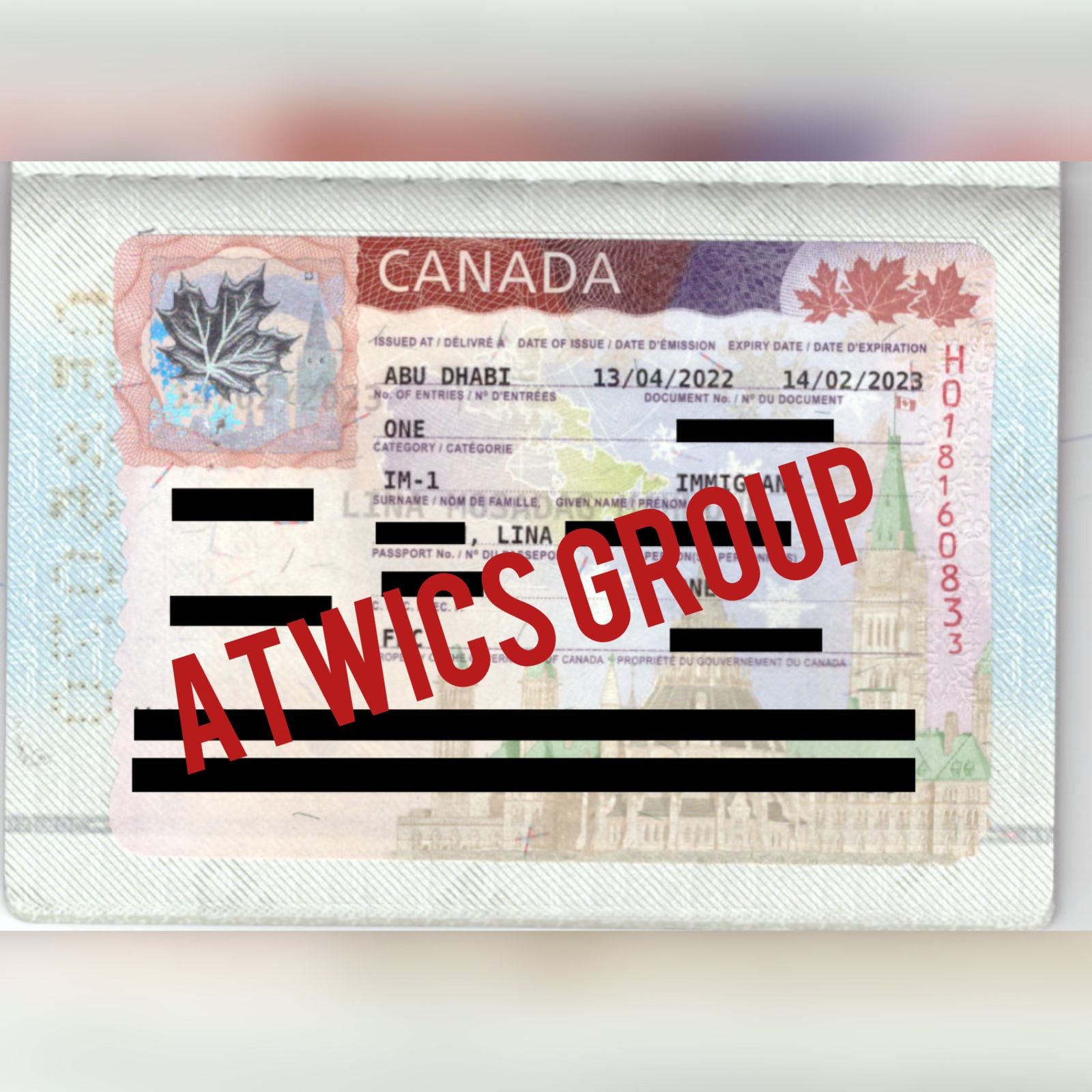 Ms. Lina Passport