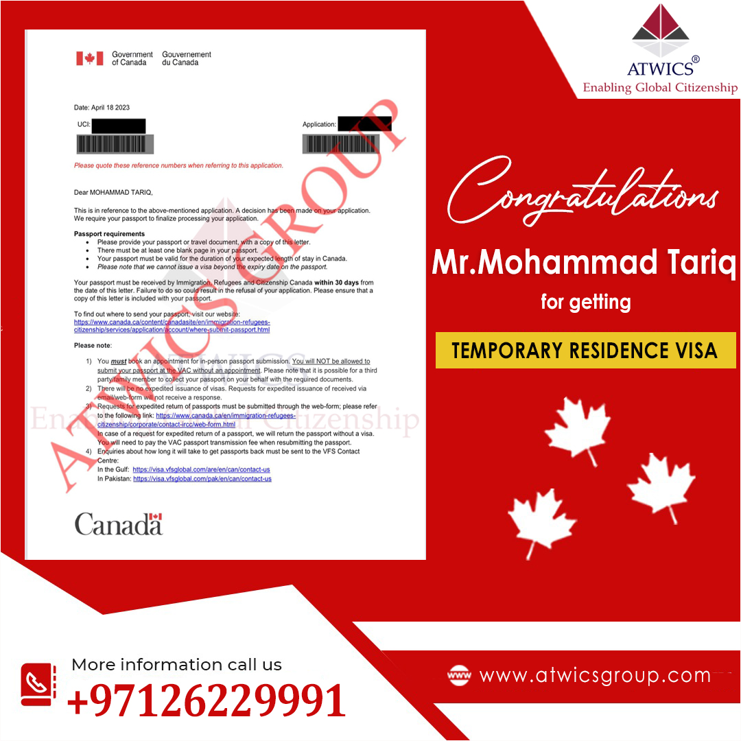 Mr Mohammad TariqTemporary residence