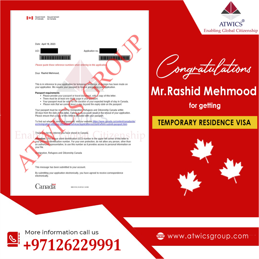 Mr Rashid Temporary residence