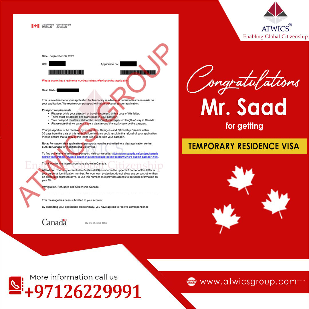 Saad Temporary residence